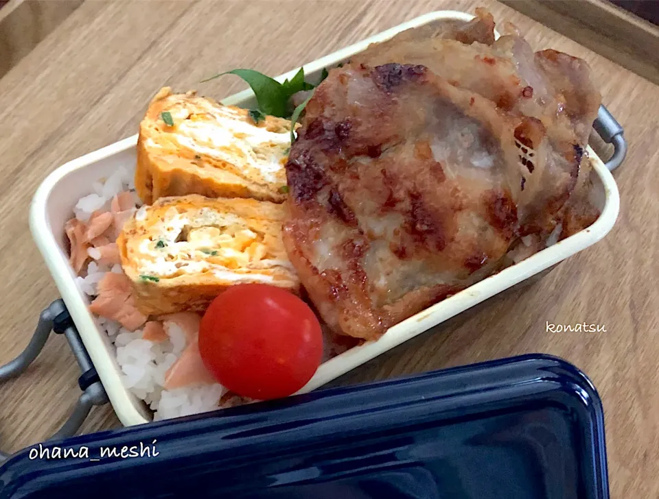 豚肉の味噌漬け焼き弁当|nachiさん