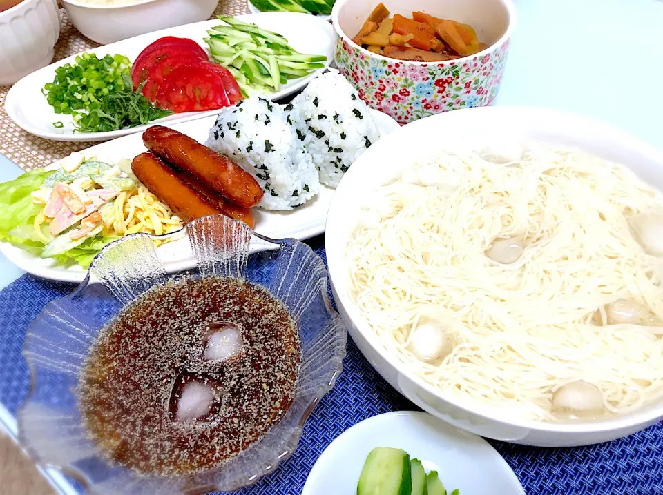 Snapdishの料理写真:2020*06*25 そうめん|✿ うえやま家のレシピ ✿さん