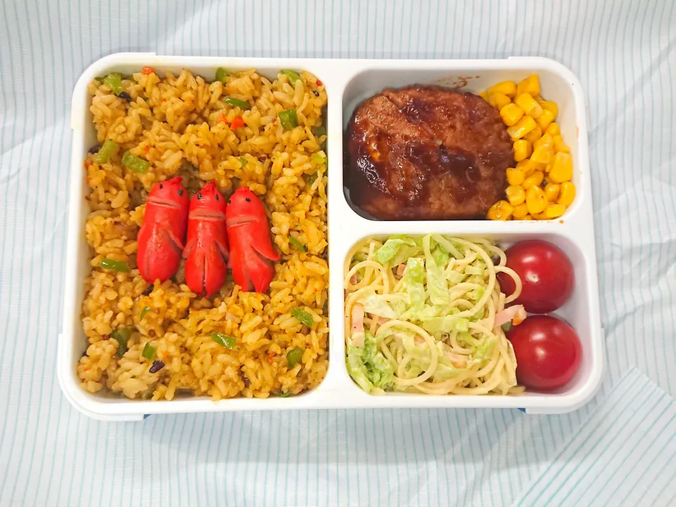 👳ドライカレー弁当👳|クロ母さんさん