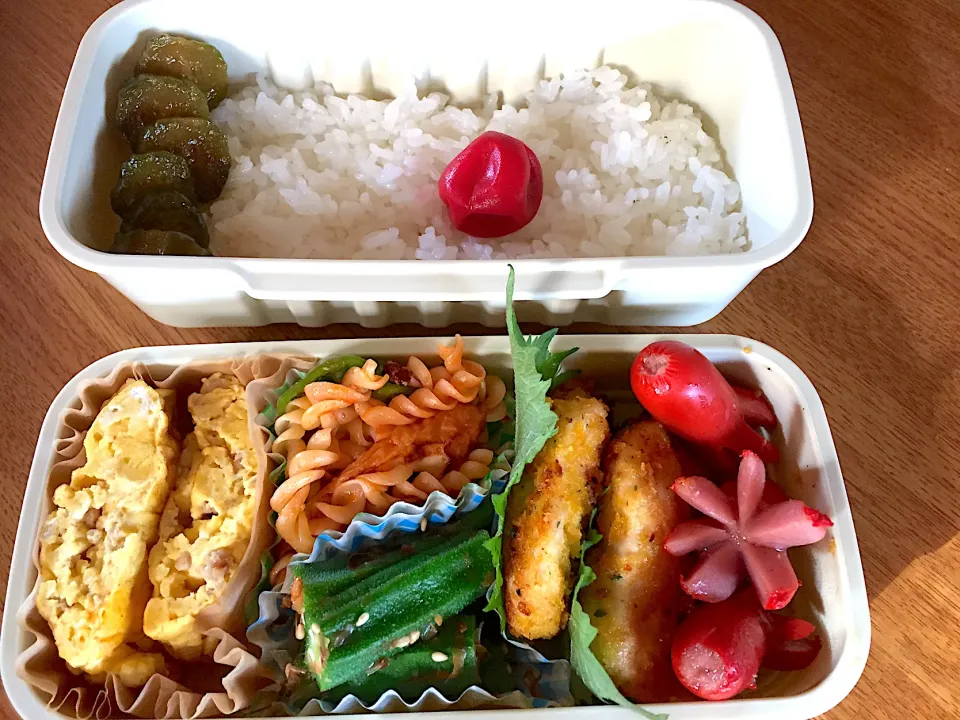 Snapdishの料理写真:パパさん弁当|すずまゆさん