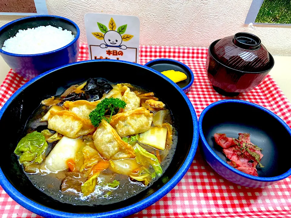 あんかけ餃子定食|nyama1さん