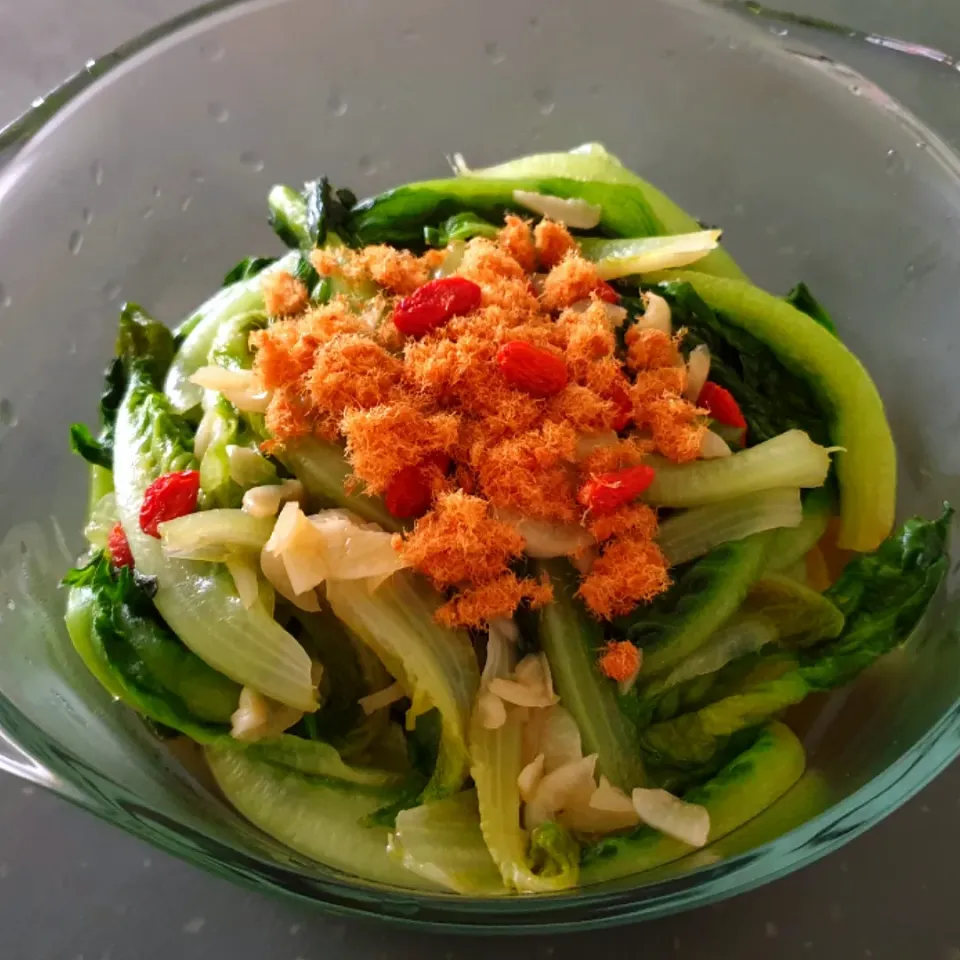 Stir Fry Romaine Lettuce |envymaqueenさん