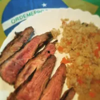 asado beef with greek Rice|Selene Coccatoさん