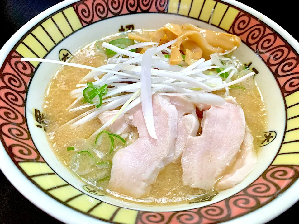 鶏白湯拉麺　鶏叉焼|iseさん