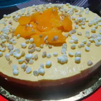 Snapdishの料理写真:mango cheesecake|kneadlovepasteleriaさん