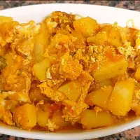 Egg potato masala|Husnaさん