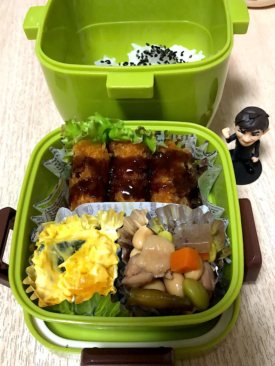 Snapdishの料理写真:★本日の息子さん弁当★|mayuさん