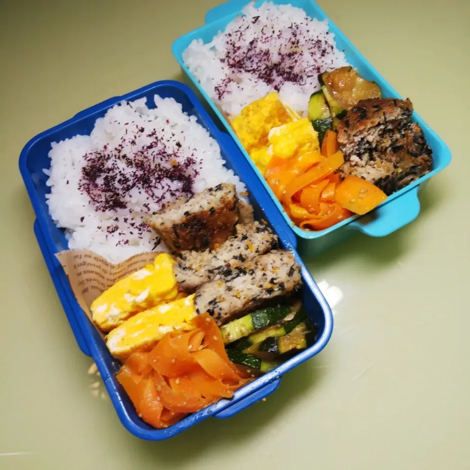 Snapdishの料理写真:6/26 母子弁当|けろよんさん