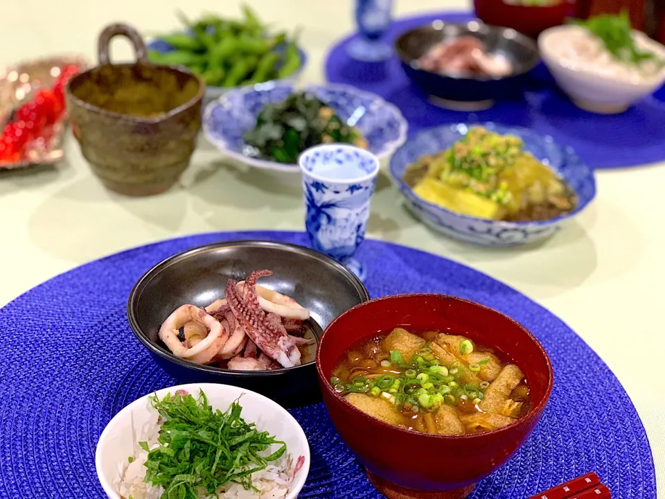 20200625-2 昨日のお夕飯はイカのバター醤油焼きなどなど…🦑|Seikoさん