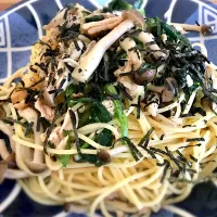 Snapdishの料理写真:お吸い物パスタ|Junkoさん