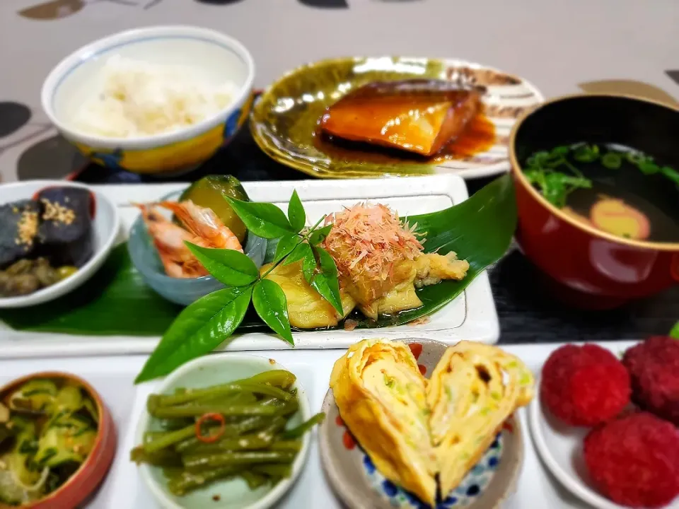 Snapdishの料理写真:今日の朝ご飯🍚|こまちさん