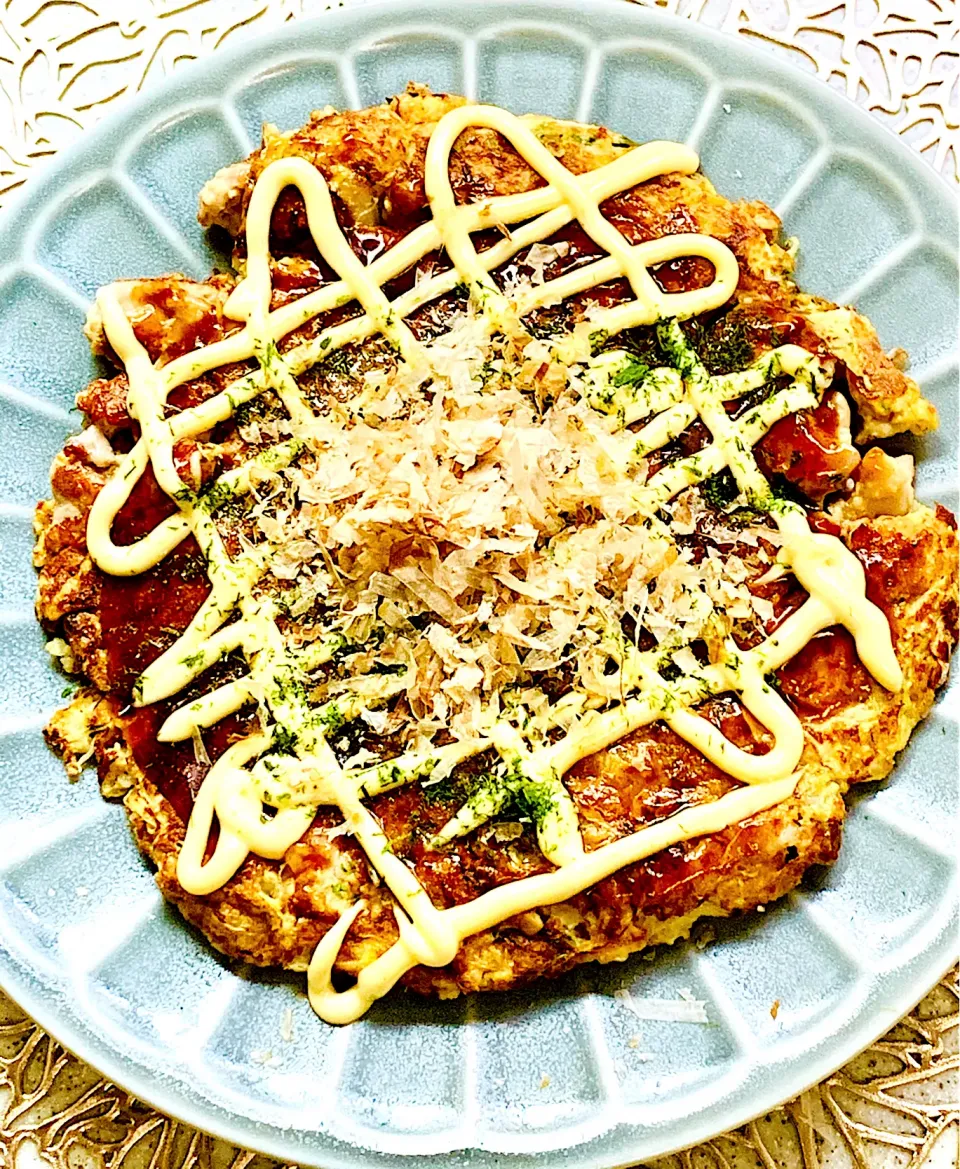 オートミールでお好み焼き焼いてみました😊❣️|ROSE & ROSEさん