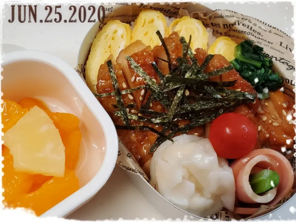 Snapdishの料理写真:次男の週一のママ弁当☆|千穂さん