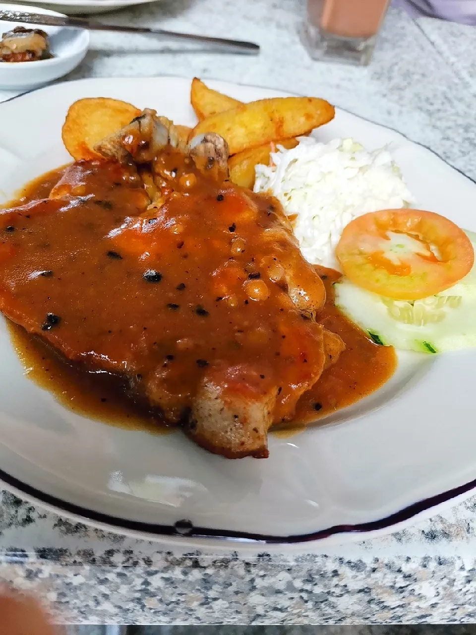 Chicken chop at it roo restaurant|Razeef Fa Xi Hanさん