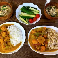 Snapdishの料理写真:ネパール野菜カレー|yukacheiさん