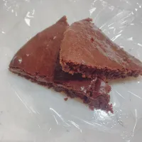 豆腐チョコレートケーキ|タヌキさん