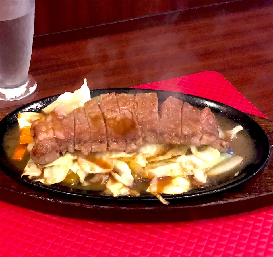 野菜たっぷりの焼肉（柔らかステーキ肉）|ひろゆきさん