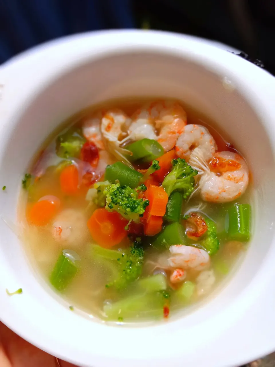 sop udang sayur brokoli|Inka Purnamasariさん