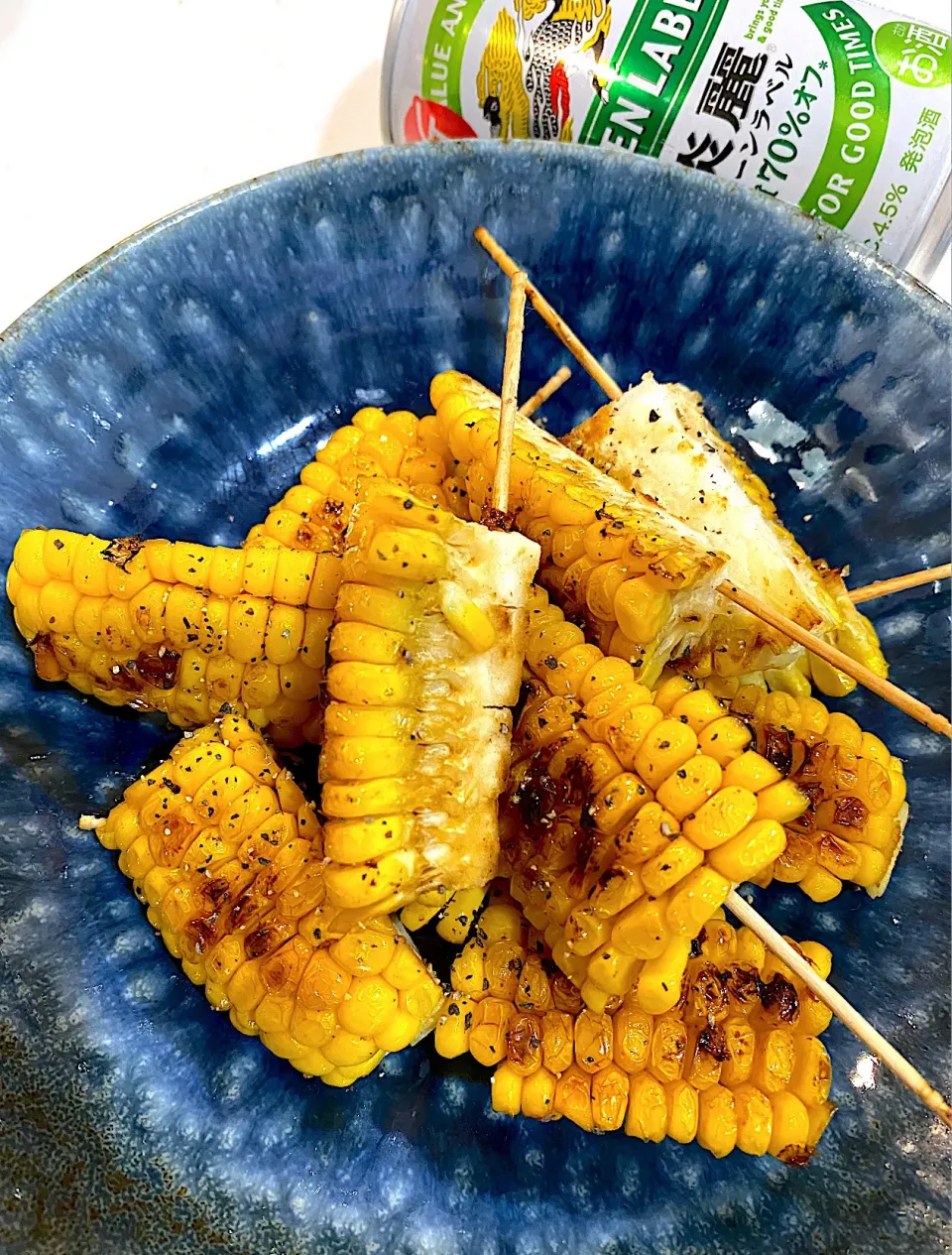 バター醤油のミニ焼きもろこし🌽|ゆかりさん