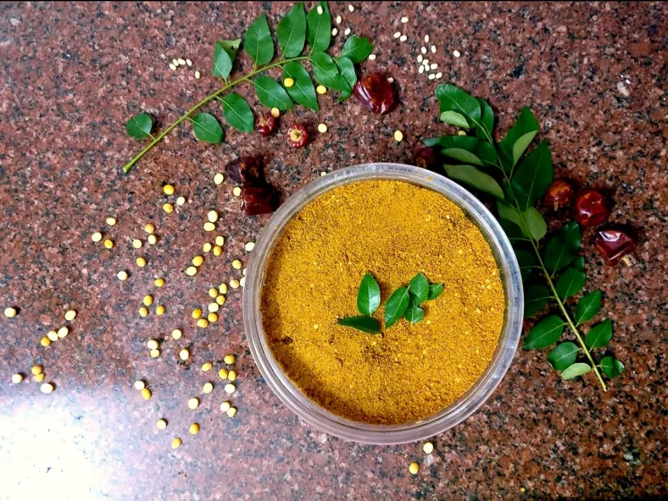 South Indian Spice Powder. Side dish For Idli n Dosas.|Madhuさん