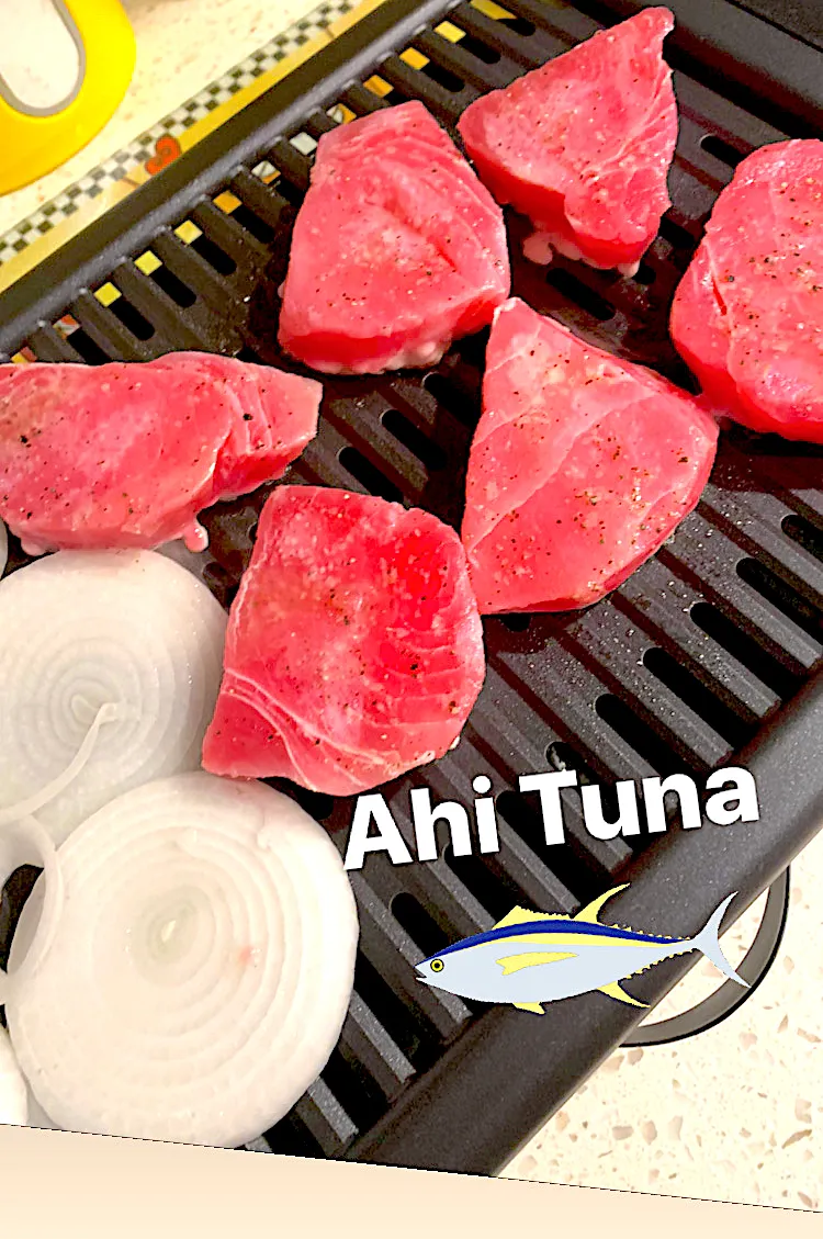 Grill Ahi Tuna for Dinner|🌺IAnneさん