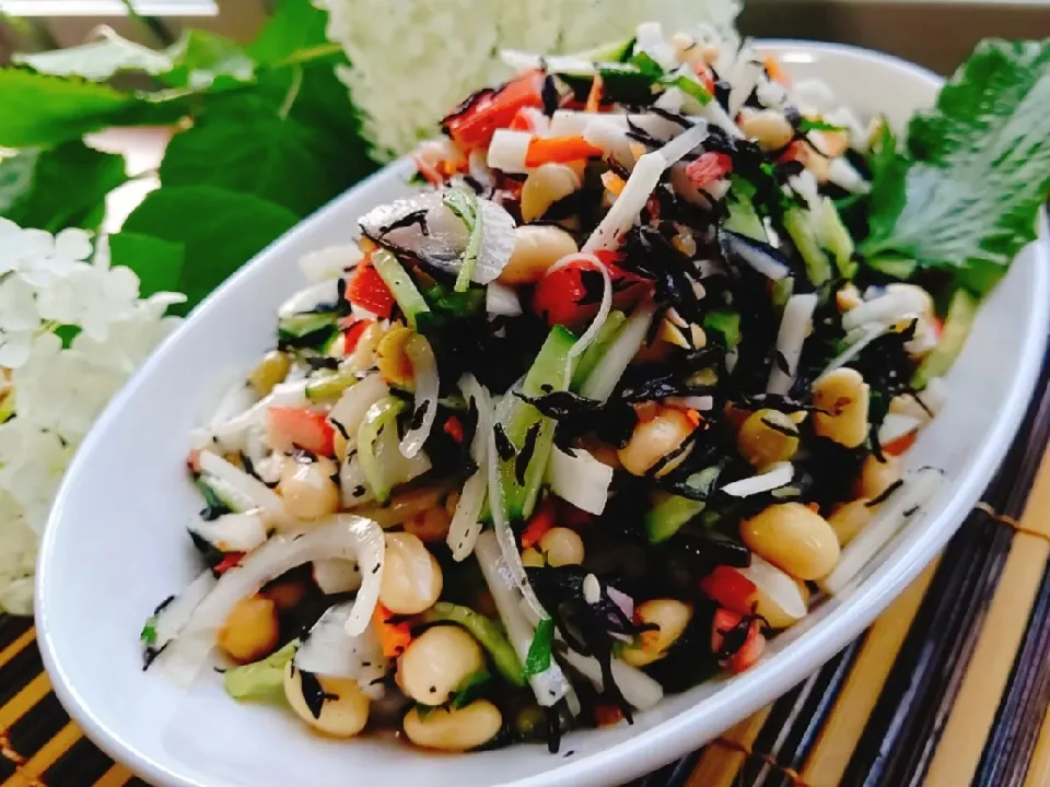 ともきーた (伊藤 智子)さんの料理 ひじきの栄養たっぷり和風サラダ💗 #ひじき
NadiaレシピID:379605|Naomi Furuyaさん