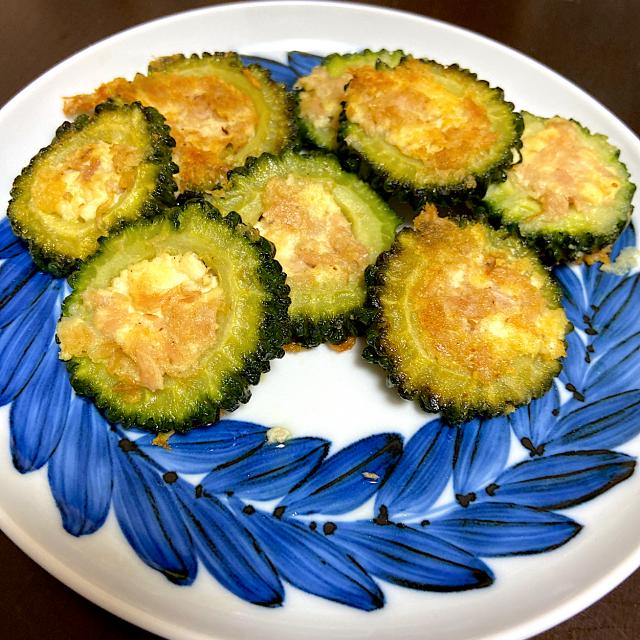 ゴーヤのツナ豆腐詰め みにゃん Snapdish スナップディッシュ Id 58umfa