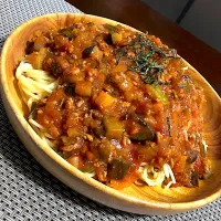 Snapdishの料理写真:ミートソースパスタ|さやさん