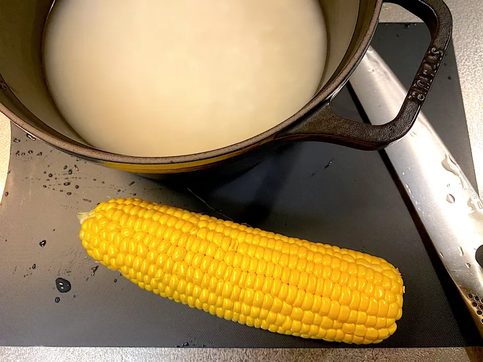 今夜は、とうもろこし🌽ご飯🍚|yokoさん