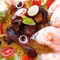 Snapdishの料理写真:Nasi Biryani Kambing Bakar|Dian Eko Prasetyoさん