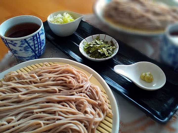 Snapdishの料理写真:おうちで蕎麦ランチ|🌻ako ·͜·♡peco🌻さん