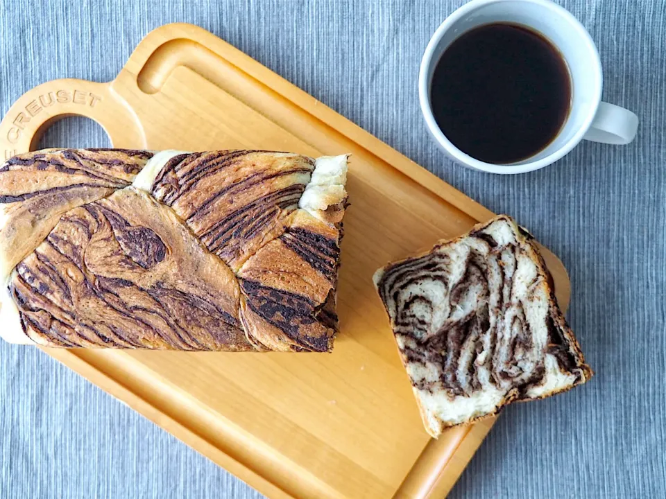 Chocolate swirl toast|Misstyさん