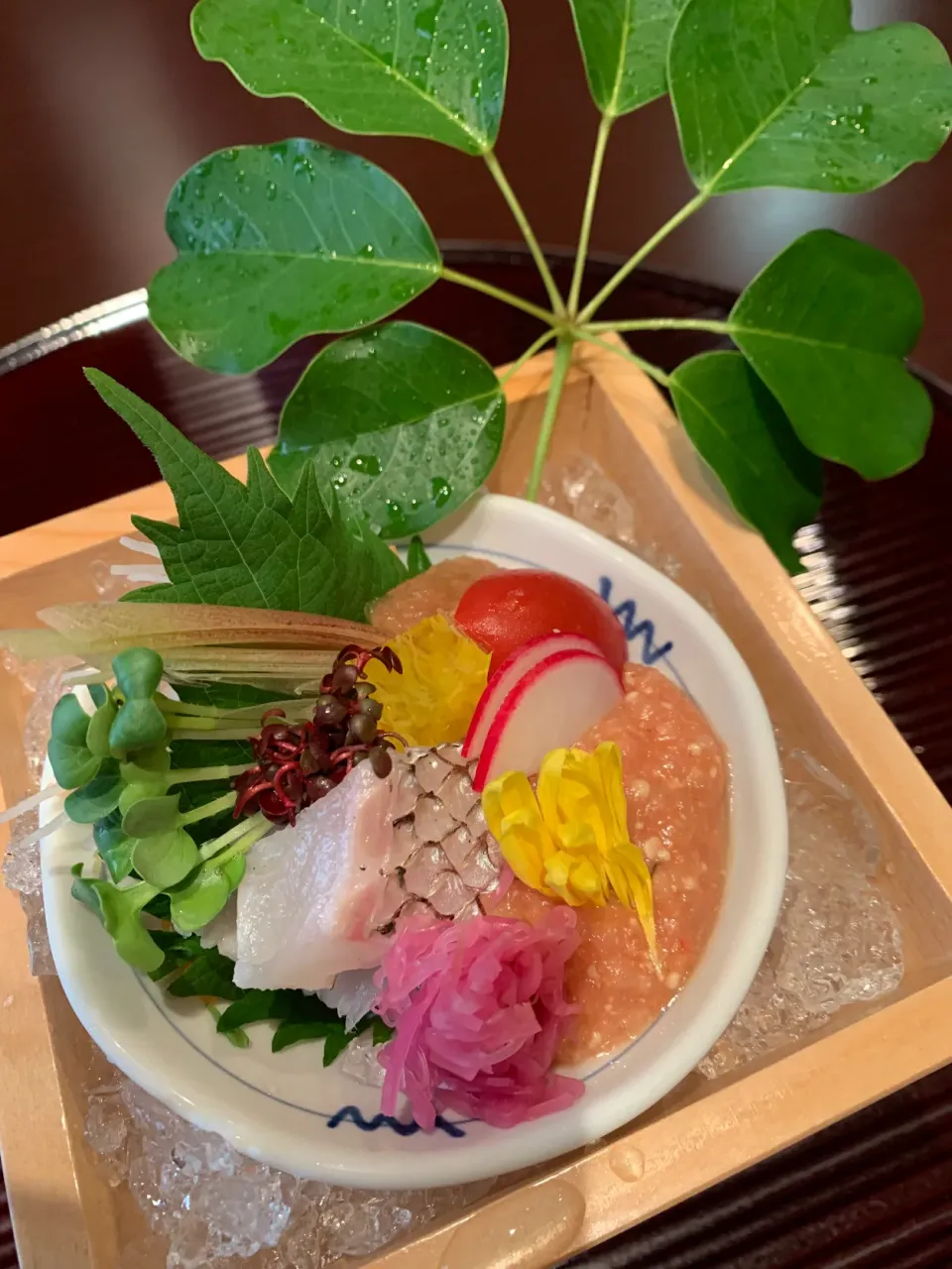 Snapdishの料理写真:鯛のサラダ仕立て|Yoshiさん