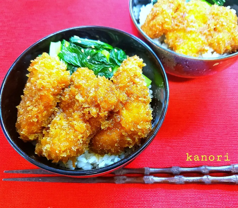 あやちゃんママさんの料理 たれカツ丼♡|かのりさん