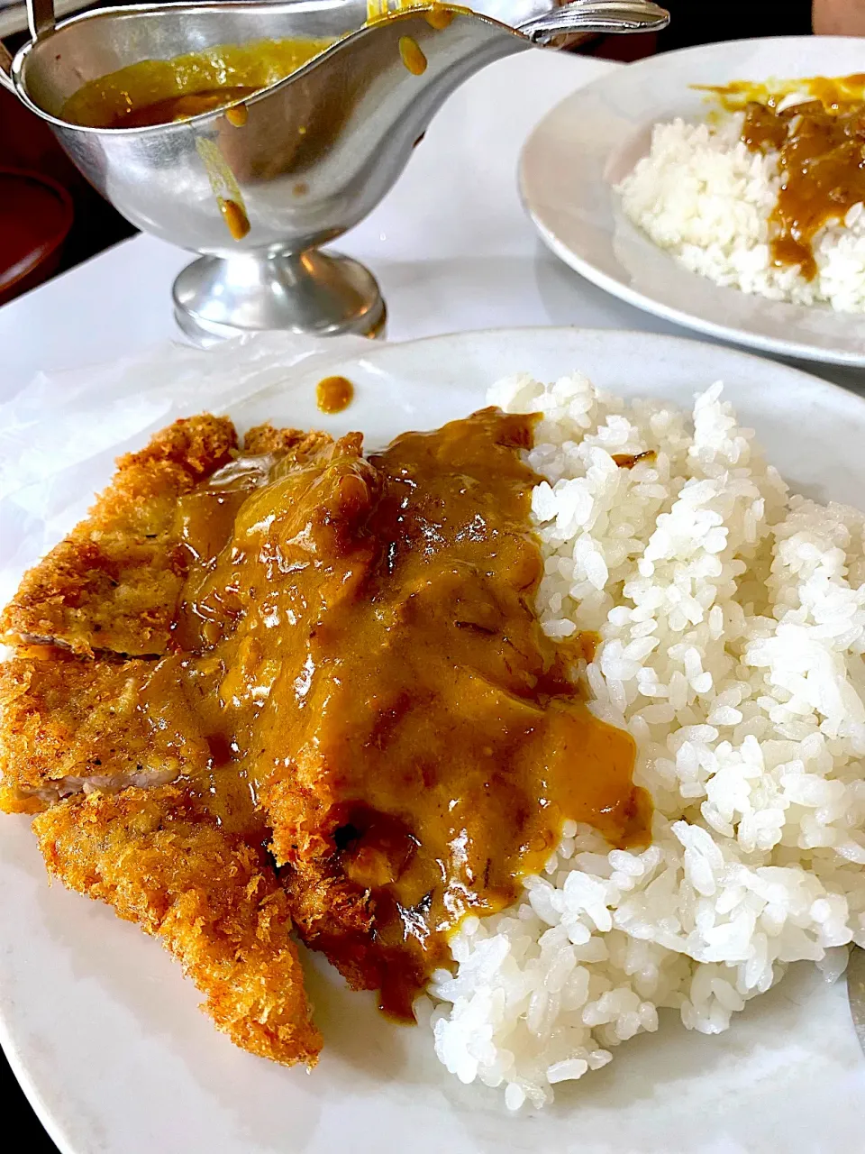 台東区にあるニューダイカマさんのカツカレー。|Kumi Satouさん