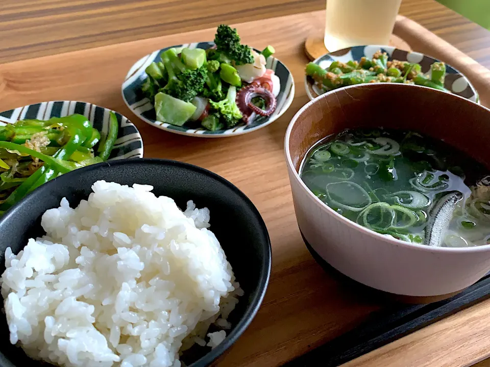 夏野菜ヘルシー定食|きよたさん