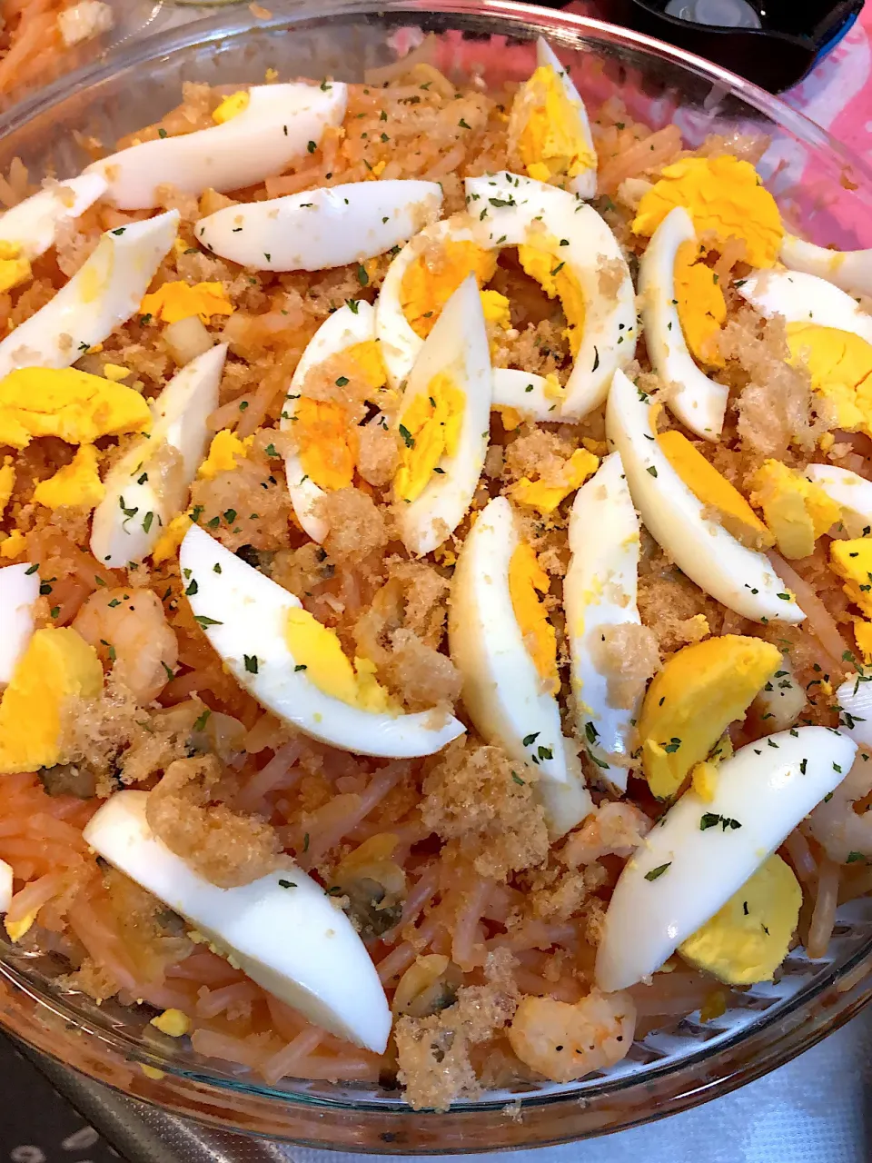 Pancit malabon❤️|Germaine Kodairaさん