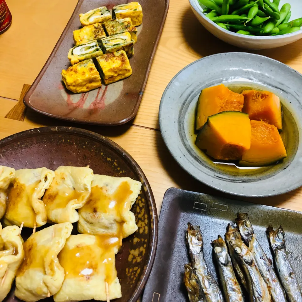 今夜は和風！オススメは、エリンギとミンチの巾着和風餡掛けです😊|海斗さん