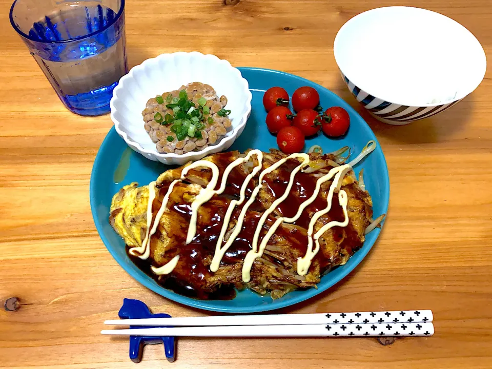 Snapdishの料理写真:とんぺい焼き|saknさん