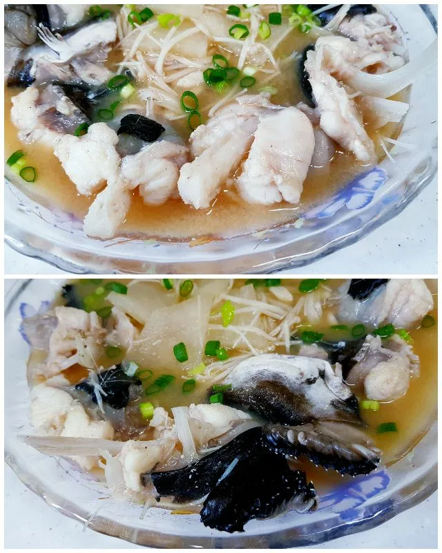 monk fish in miso broth|steven z.y.さん