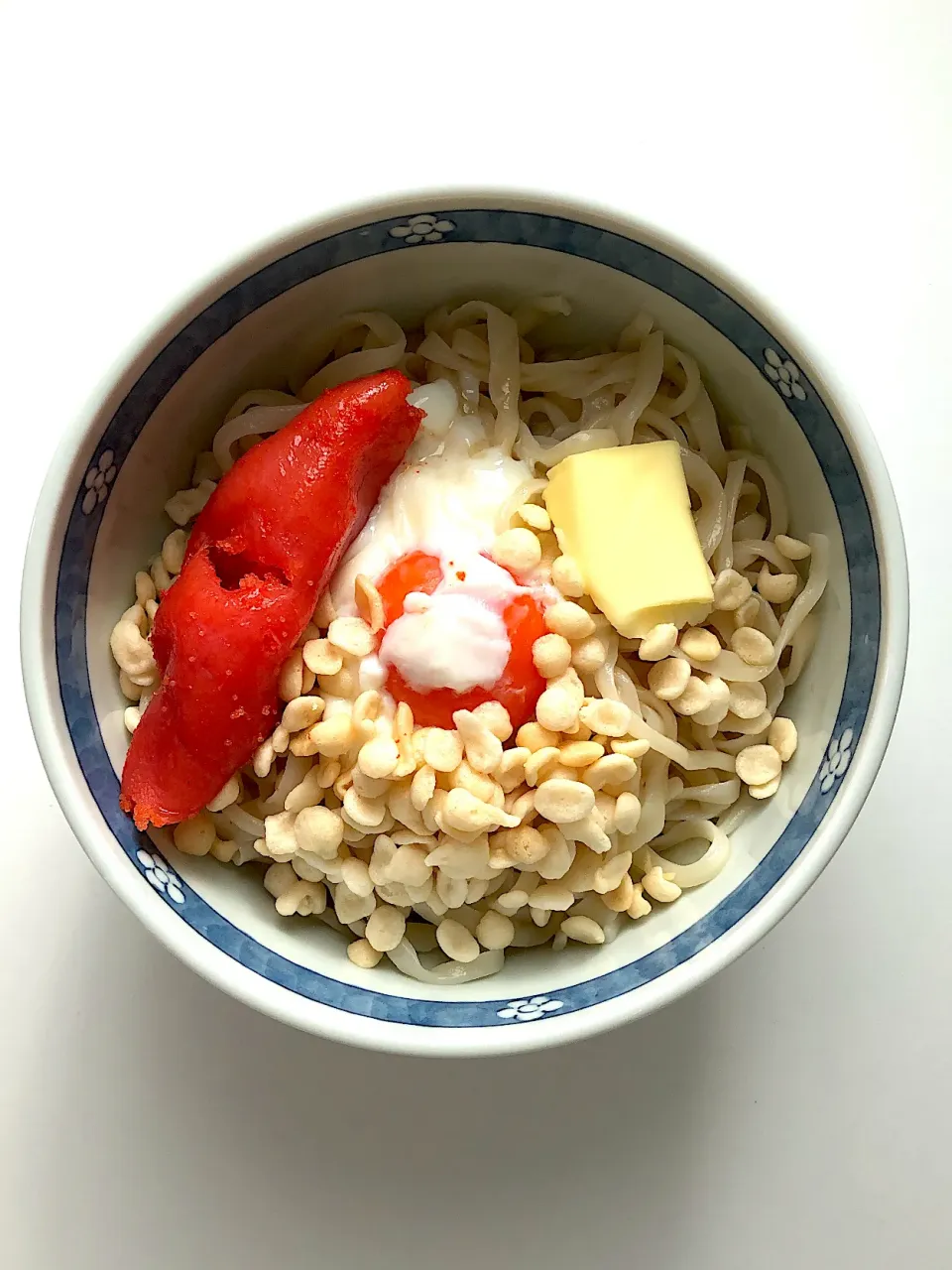 明太釜玉うどん〜バター添え〜|料理人アイアンマンさん