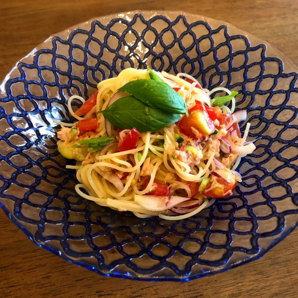 夏野菜とツナの冷たいパスタ|Ayaさん