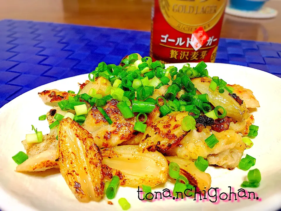 旬がきた♪らっきょう＆鳥せせりの甘酢ソテー。|tonaさん