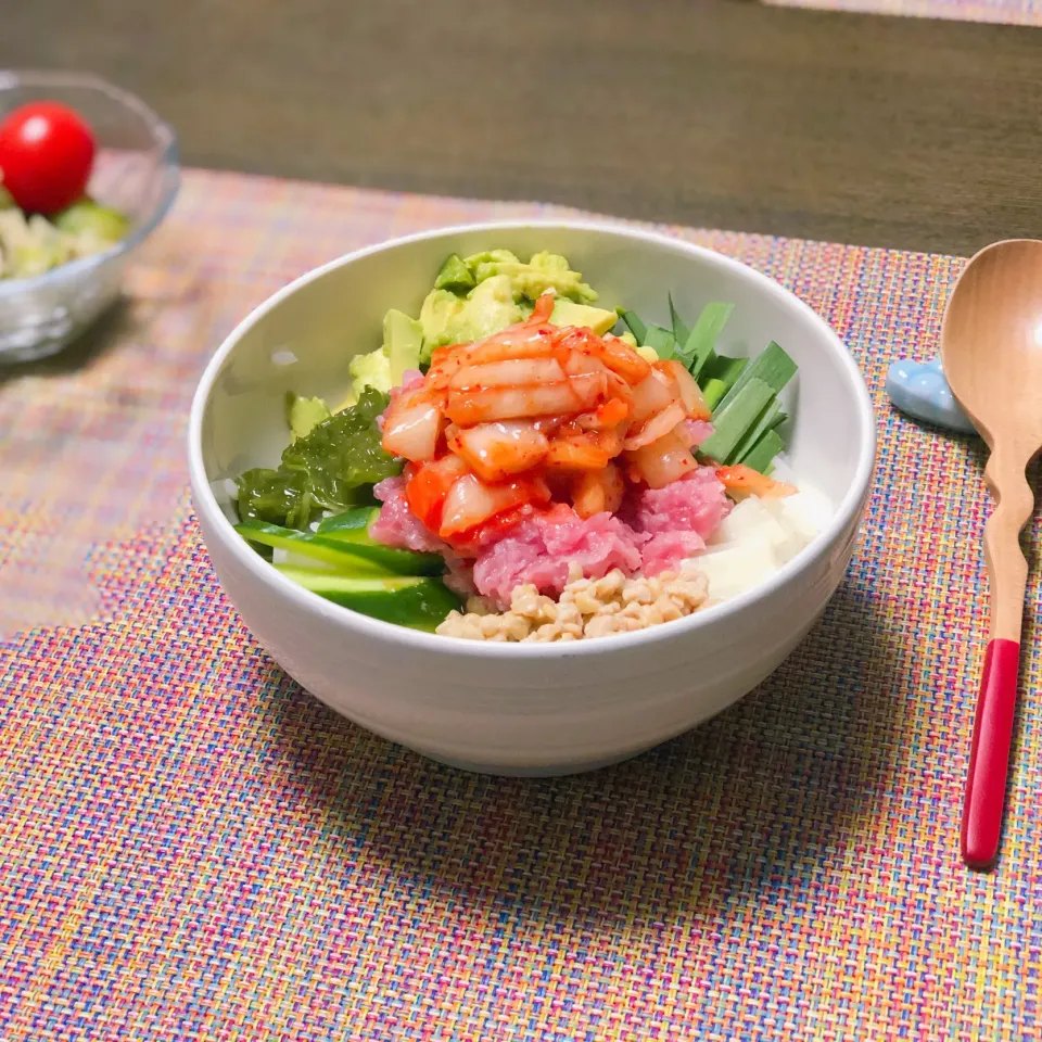 Snapdishの料理写真:酵素たっぷり丼🇯🇵|Makigelinaさん