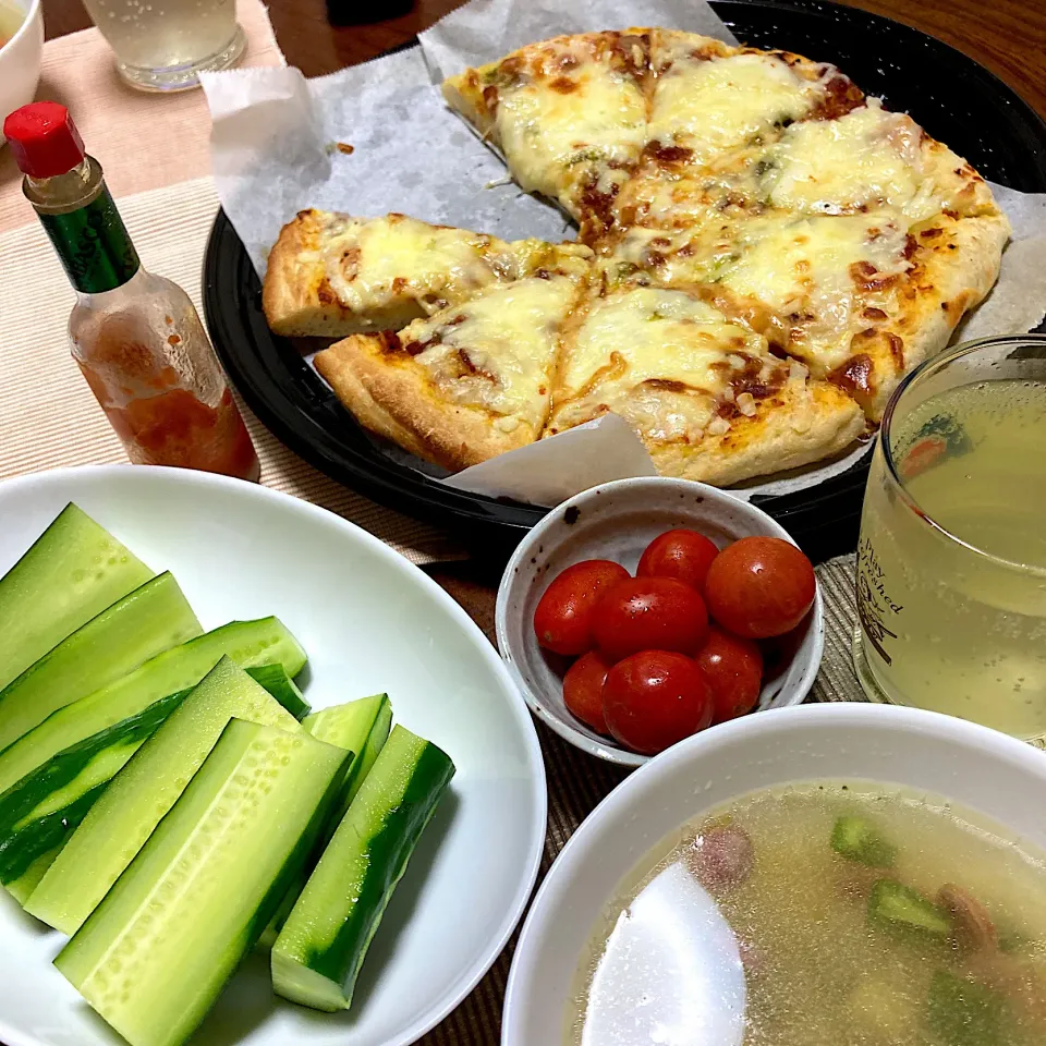 夏野菜とpizza|akkoさん