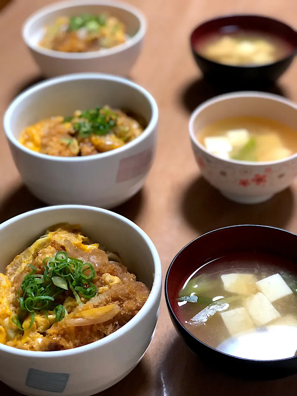 Snapdishの料理写真:晩ご飯カツ丼|tamicoさん