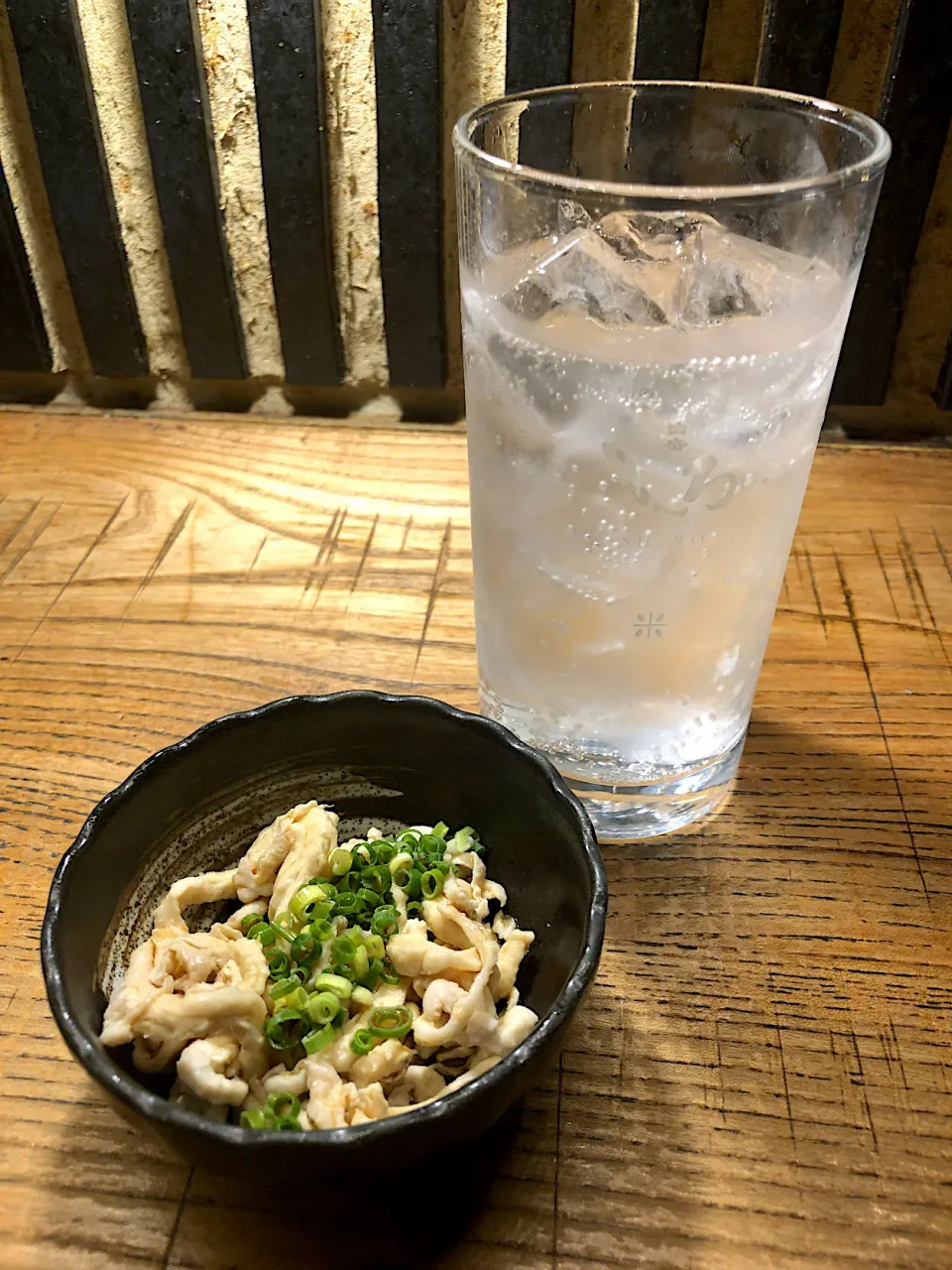 Snapdishの料理写真:白水 & とり皮ポン酢|T. Wonderさん