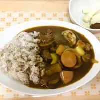 夏野菜カレーライス|としぼーさん