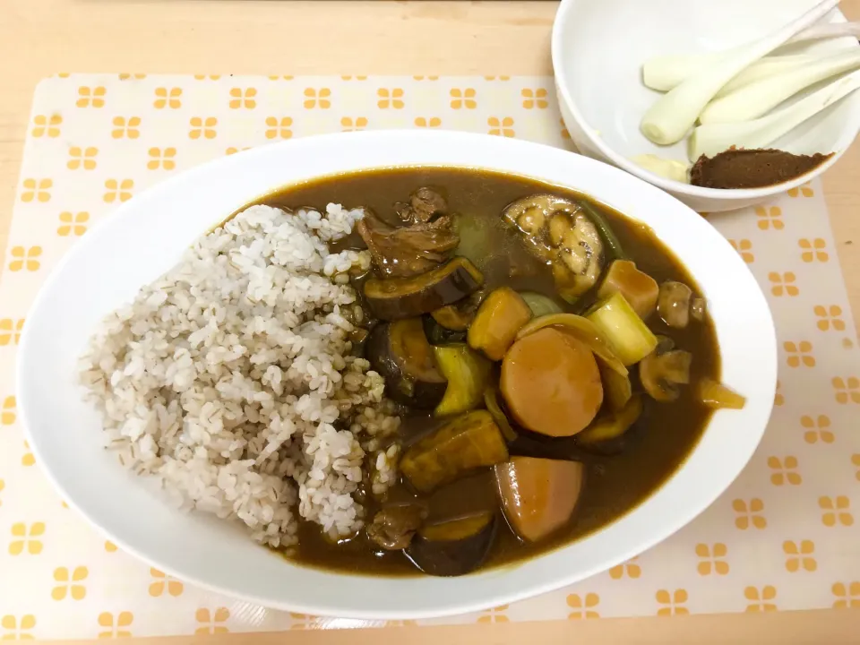 夏野菜カレーライス|としぼーさん