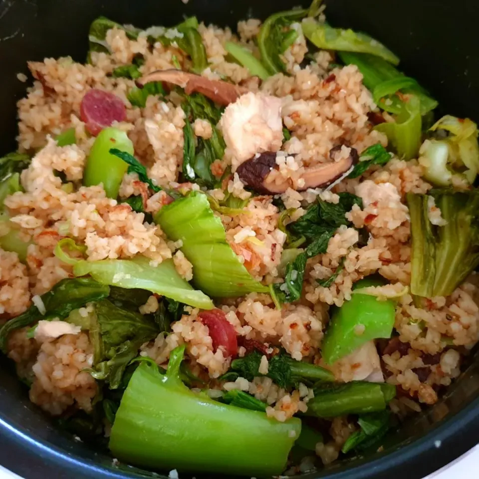 envymaqueen's dish envymaqueen's dish 芥菜饭 @ Mustard Green Rice|envymaqueenさん